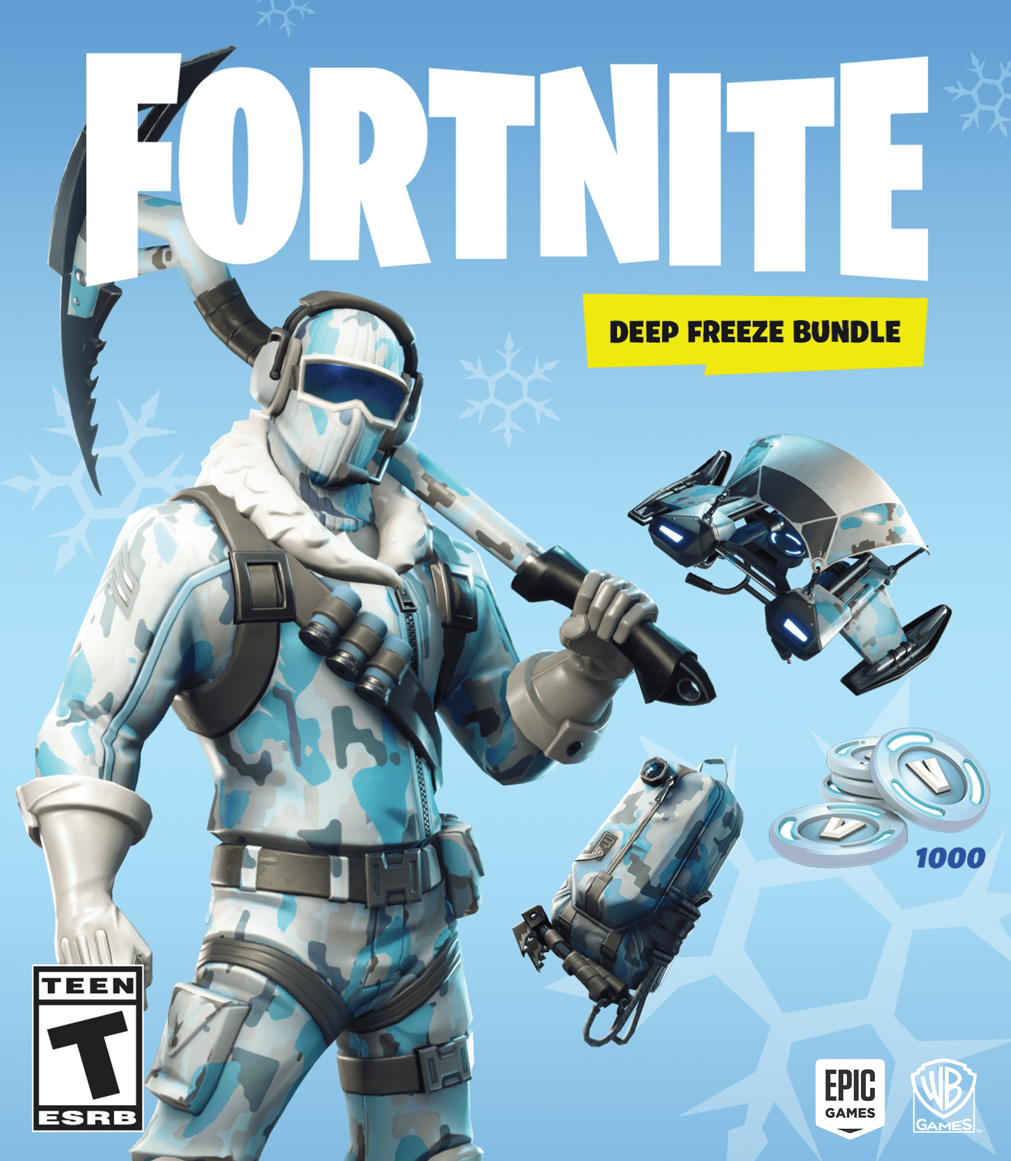 Fortnite Deep Freeze Bundle Warner Xbox One 883929662630