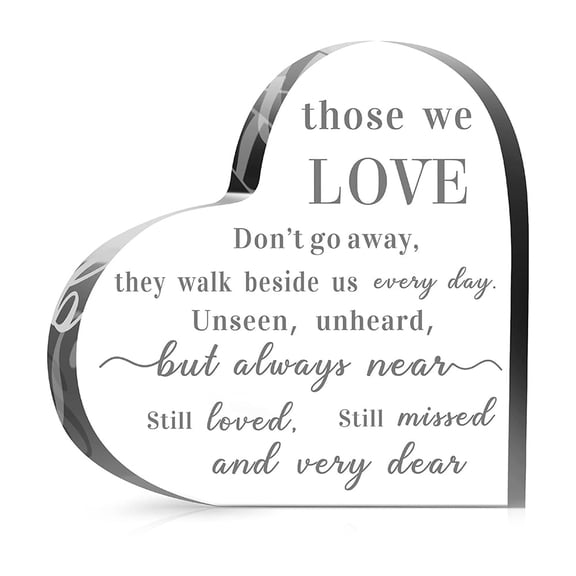 Sympathy Gift,4,3" Memorial Gift for Loss of Mother or Father, Bereavement Gift,in Memory of A Loved One,Condolence Gifts for Loss of Loved One,Grieving Gifts