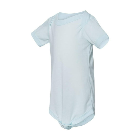 BELLA CANVAS - Infant Triblend Short Sleeve One Piece - 134B - Ice Blue Triblend