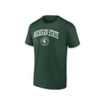 thumbnail image 2 of NCAA Michigan State Spartans Men's Green Cotton Short Sleeve T Shirt, 2 of 3