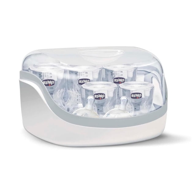 Esterilizador de Microondas Chicco Capacidad 6 Biberones