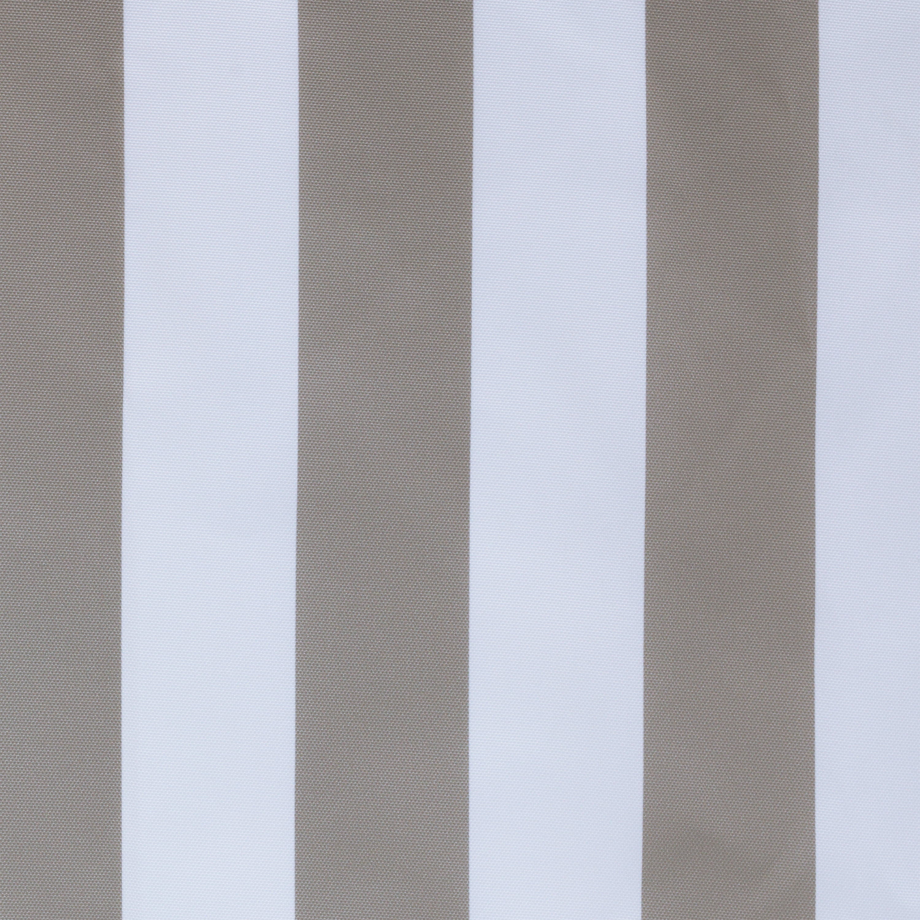 Corsica Stripe Indoor/Outdoor Curtain Panel 50" x 108" in Taupe