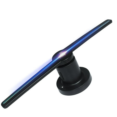 3d Holographic Display 3D Holographic Display LED Fan Advertising Machine Stereo Animated Rotation for Mall Airport Exhibition ()