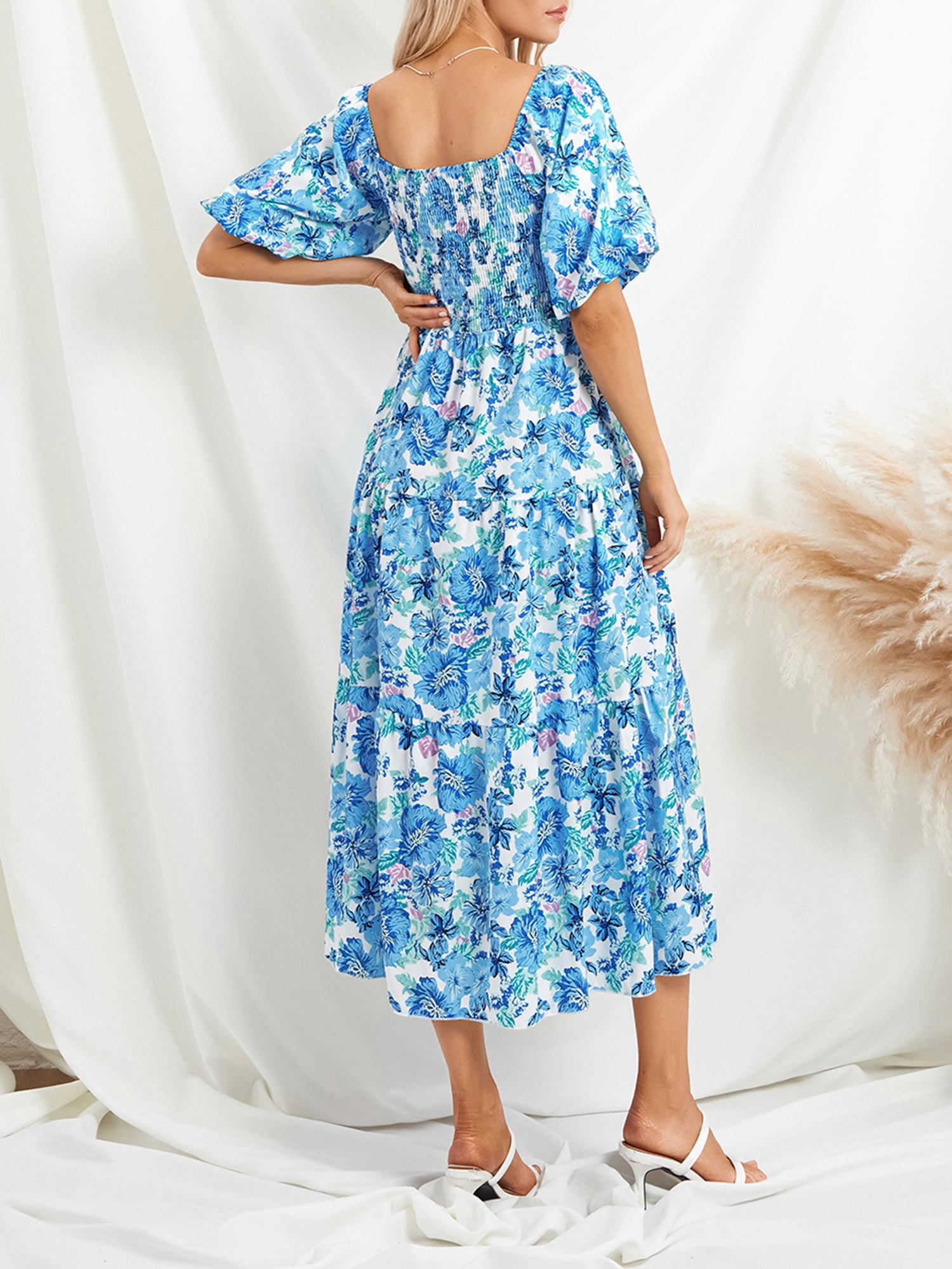 white off the shoulder dress Elegant Off Shoulder White Tie-Up Ruffle Maxi Dress S / White