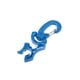 thumbnail image 1 of Soidarity Ganchos de abrazadera de tubo Plástico Fácil de usar Abrazaderas reguladoras Brazo de tope Soporte de manguera inoxidable Deportes acuáticos Deportes acuáticos Azul Soidarity OD030411-02B, 1 of 6