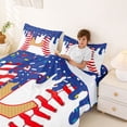 thumbnail image 3 of Erosebridal Boys Baseball Sport Themed Bed Sheets,Watercolor Ice Cream Baseball King Sheets For Kids Boys Men 4-Piece, 3 of 6