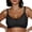Black, variant on Women's Wireless Jelly Bra, V Mesh Comfortable Bralette, Supportive T-shirt Bra, No Underwire, Seamless Push Up Everyday Bra, Sizes S to 3XL