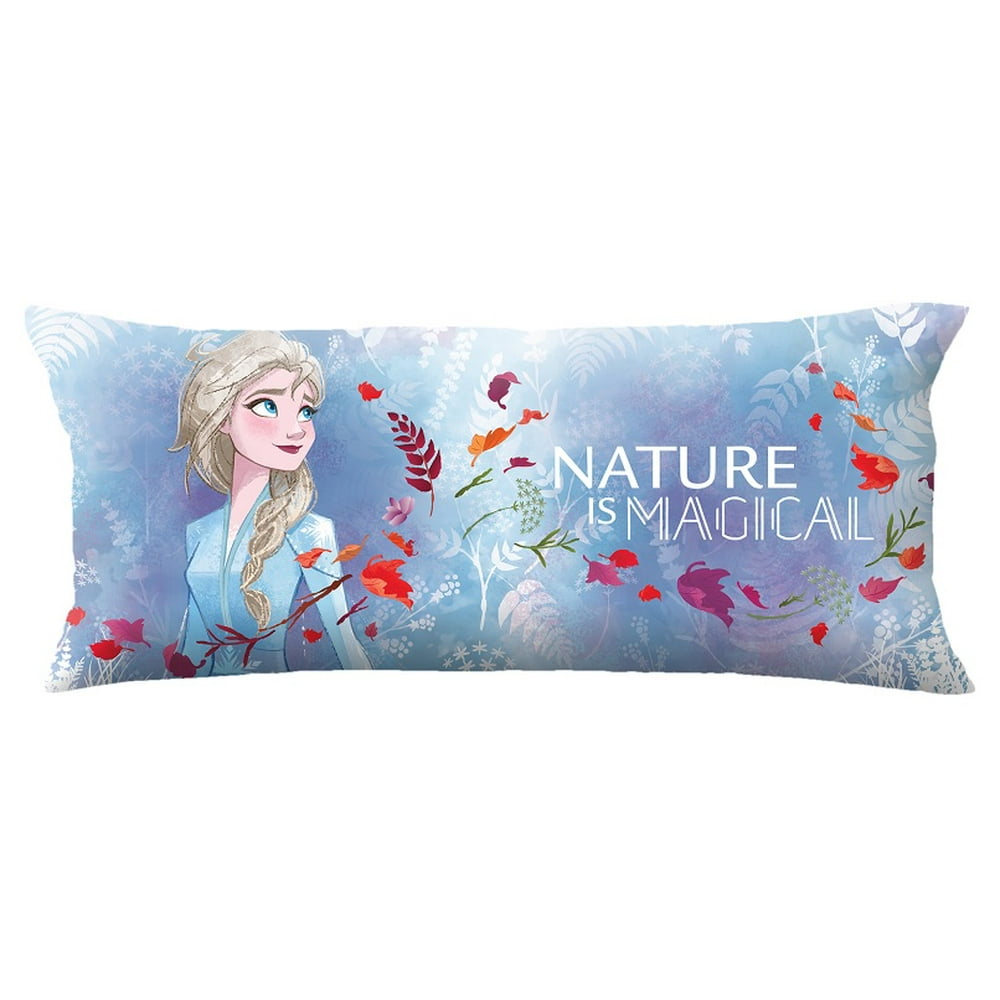 Disney Frozen PD209C Extra Large Body Pillow, Reversible Design, 4Feet Long