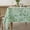 Bird Floral, variant on Floral Bird Tablecloth,Green French Tablecloth for Rectangle Tables 60 x 84,Perfect for Kitchen Dinner,Restaurant,Holiday Picnic Table Cover