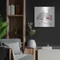 thumbnail image 4 of Luxe Metal Art 'World Cafes' by Avery Tillmon, Metal Wall Art, 24"x24", 4 of 7