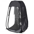 thumbnail image 3 of Windproof Rainproof Portable Pop Up Sports Tent Black Lightweight Shelter For Outdoor Sports Events Fishing Camping, 3 of 10
