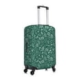 thumbnail image 3 of Fotbe Green Christmas Luggage Cover Protector,Suitcase Protector,Scratch and Dirt Resistant,Fits 18-32 Inch Luggage-Small, 3 of 9