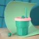 thumbnail image 1 of Vasos para niños y niños pequeños – Vasos para batidos a prueba de derrames con tapas regulares a prueba de fugas y pajitas de silicona – Vaso para bebé sin BPA para beber Adepaton HMHZ1063-2, 1 of 6