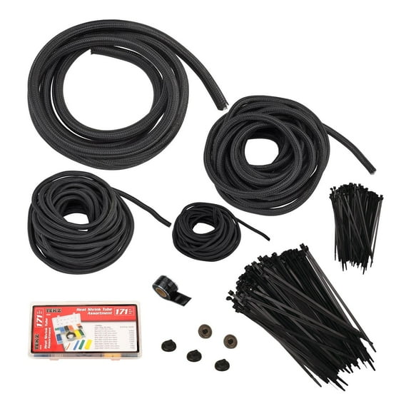 Speedway Motors Muscle Split Braided Nylon Wire Harness Wrap Kit