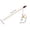 A, variant on Interactive Cat Teaser Wand with Wooden Handle, Retractable Elastic Rope, Linen Fish Feather & Bell, Durable Safe Cat Toy for Kittens & Cats
