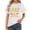 1692 They Missed, variant on Women's Crewneck Short Sleeve TShirt, Cute Vintage Autumn Pumpkin Spice Fall Graphic Casual Tee