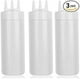 thumbnail image 1 of 3 botellas exprimibles para condimentos, 3 orificios, salsa de tomate, mostaza, aderezo, botellas exprimibles, salsa para ensalada, condimentos, crema, botellas exprimibles para cocina, restaurante,, 1 of 5