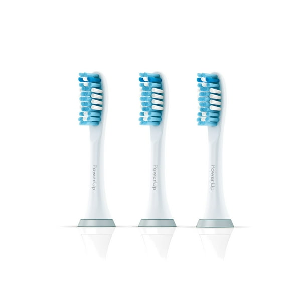 Philips Sonicare PowerUp Sensitive Replacement Brush Heads, HX3023/64