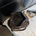 thumbnail image 3 of Hsqqdc Leopard Print Large Capacity Canvas Shoulder Tote Bag, Casual Hobo Handbag for Daily Commute Work, 3 of 7