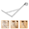 thumbnail image 1 of CIMAXIC 2Pcs Stainless Steel Pole Holders With Heavy Duty Support Design For Closet Use, 1 of 8