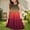 Red A, variant on Swuxness Girls Dresses Printed Sleeveless Maxi Summer Casual Sun Spaghetti Strap