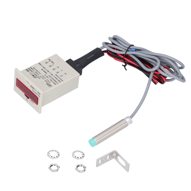 BERM Contador Electrónico Digital para Objetos Metálicos Contacto Panel de Inducción Reinicio JDM11‑6H