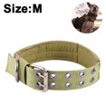 thumbnail image 2 of Collar para perros grandes, collares tácticos anchos con asa para perros de razas extragrandes, collar grueso para cachorros, collar de nailon para mascotas, 2 of 5
