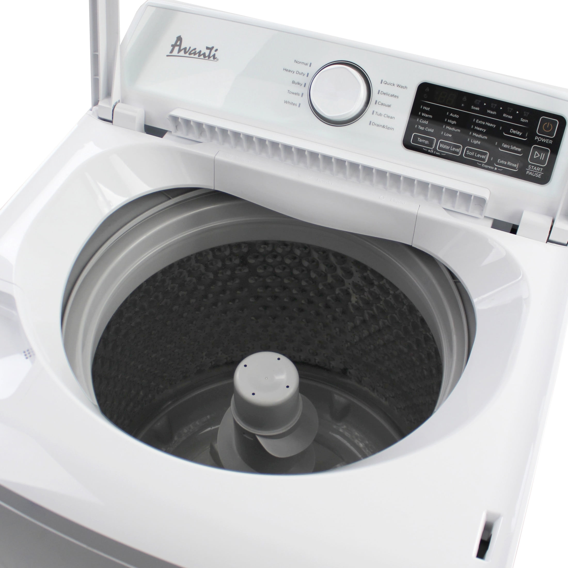 Avanti Top Load Washer, 4.1 cu. ft. Capacity, in White (SLTW41D0W)