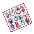 thumbnail image 2 of Hanging Pendant 12Pcs Assorted Color Bamboo Home Adornment, 2 of 3