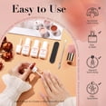 thumbnail image 4 of Kit de empolvos para uñas AZUREBEAUTY Floral Starter con flores secas, 4 of 7