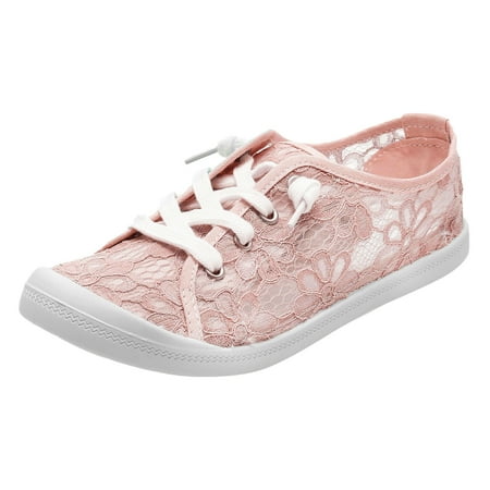 

ZAROYEAX Ladies Loafers for Women s Shoes Vulcanize Flat on Lace Women s Casual Shoes