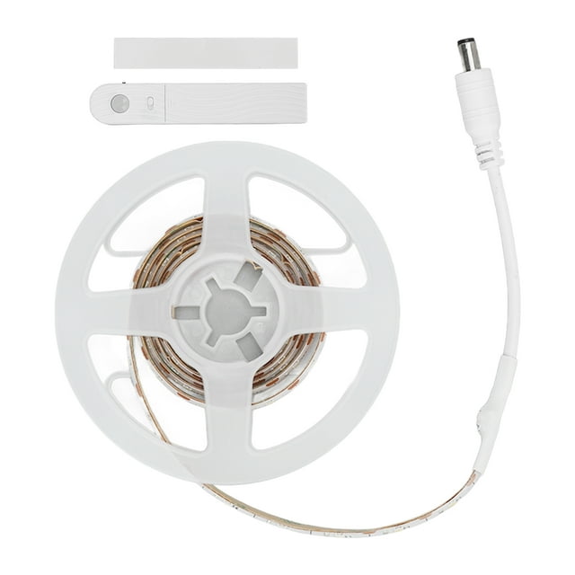 Tira de luces LED regulables activadas por movimiento para espejo de tocador de maquillaje con sensor (blanco cálido de 3500 K)