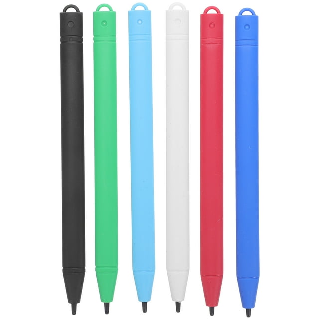 6 lápices para pizarra de dibujo con luz LED, ideales para niños.