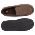 thumbnail image 6 of Hanes Mens ComfortSoft Memory Foam Moccasin Slipper House Shoe, 6 of 9