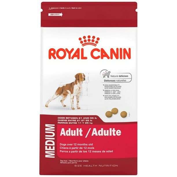 passie hardwerkend Jabeth Wilson Royal Canin Medium Breed Adult Dry Dog Food, 17 lb - Walmart.com