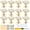 Snow White, variant on 12 Pack Clover Cabinet Knobs Zinc Alloy Single Hole Pulls,Four-Leaf Clover Drawer Handles for Dresser,Wardrobe,Vanity(12pcs,Pink)