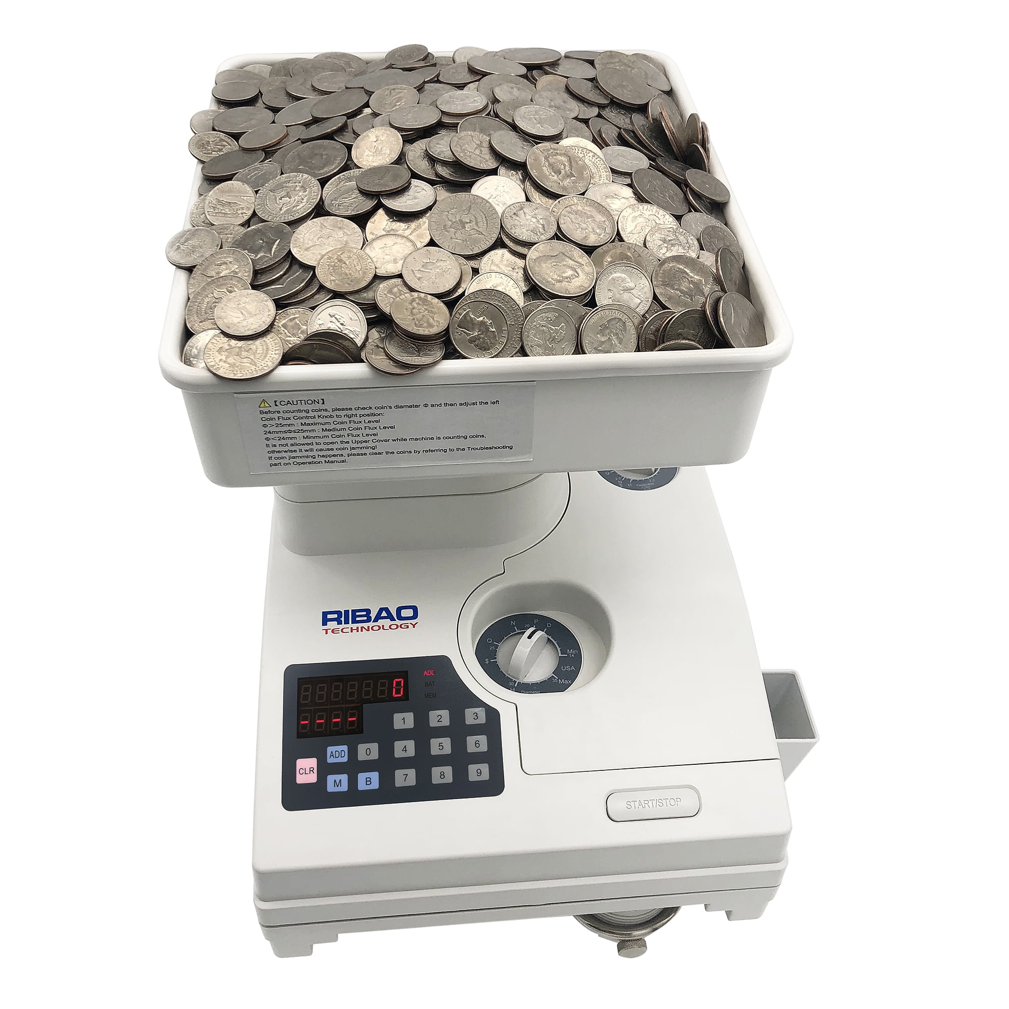 Cassida C200 Commercial Electronic Coin Counter Sorter with 3 Year Ext Warranty! 