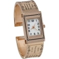 thumbnail image 3 of Blekon Collections Analog Quartz Women's 21mm Case Ten Commandments Cuff Bangle Watch, 3 of 5