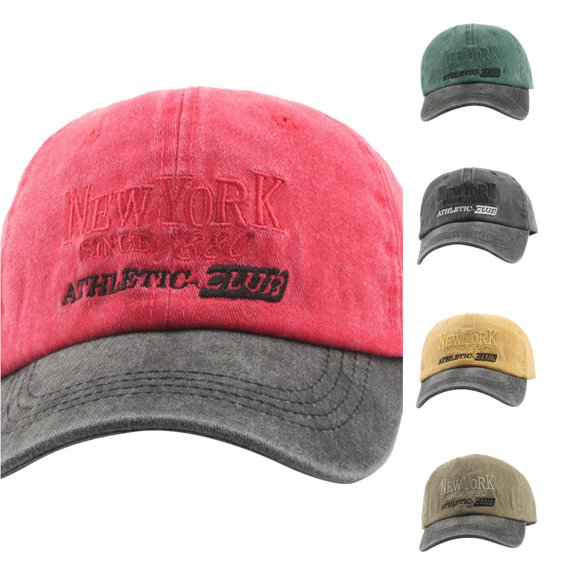PMVFHDE Kids Sports Sun Hat Adjustable Cap With NYC Letter Print Suitable For Ages 2-8 Years