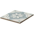 thumbnail image 5 of The Tile Life Oheka Montauk Blue Matte Porcelain Floor & Wall Tile 6x6 in 44-Piece, 5 of 15