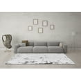 thumbnail image 3 of Ahgly Company Indoor Rectangle Abstract Gray Modern Area Rugs, 2' x 5', 3 of 4