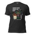 thumbnail image 1 of t-shirt Unisexe When Good Spirits Go Bad, 1 of 7