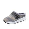 thumbnail image 2 of Zapatos de invierno para mujer Zapatillas tejidas voladoras Suela gruesa Confort al aire libre Ocio Zapatos cálidos Wmkox8yii hj789, 2 of 9