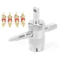 thumbnail image 1 of Valve Cores Tool Set, Tire Valve Remover Widely Used Valve Stem Removal Tool  For Motorcycles For Bicycles For ATV For Electric Vehicles, 1 of 8