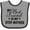 Heather and Black, variant on Inktastic My Best Friend is My Step Mother with Hearts Boys or Girls Baby Bib