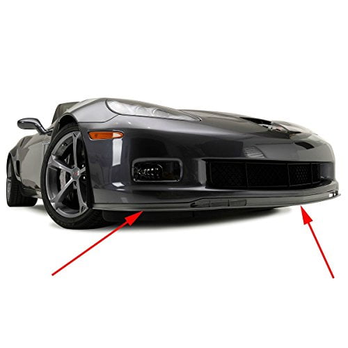 C6 Corvette GS ZO6 Front Chin Spoiler Sections Fits 06 through 13