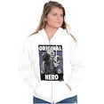 thumbnail image 4 of the Phantom Original Hero Superhero Unisex Plus Size Zip Hoodie Brisco Brands 3X, 4 of 6