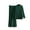 Green, variant on qolati Women's 2 Piece Sweater Sets Mock Neck Long Sleeve Knit Pullover Tops Wide Leg Pants Lounge Sets 2024 Fall Outfits Tracksuits