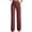 Brick Red, variant on Dress Pants Women High Waisted Straight Leg Slacks Business Casual Office Work Pants with Pockets
