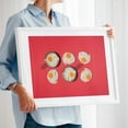 thumbnail image 2 of Half a dozen - Photography Breakfast Kitchen Decor Minimalist Pop Art Modern Art Humor Abstract White Framed Wall Art Print 6 x 8 inches, 2 of 4